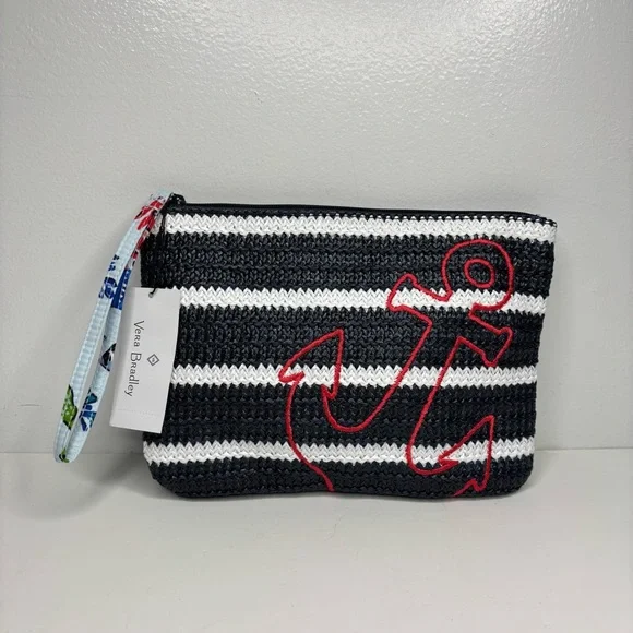 Vera Bradley Anchor Wristlet Clutch - Picture 1 of 6